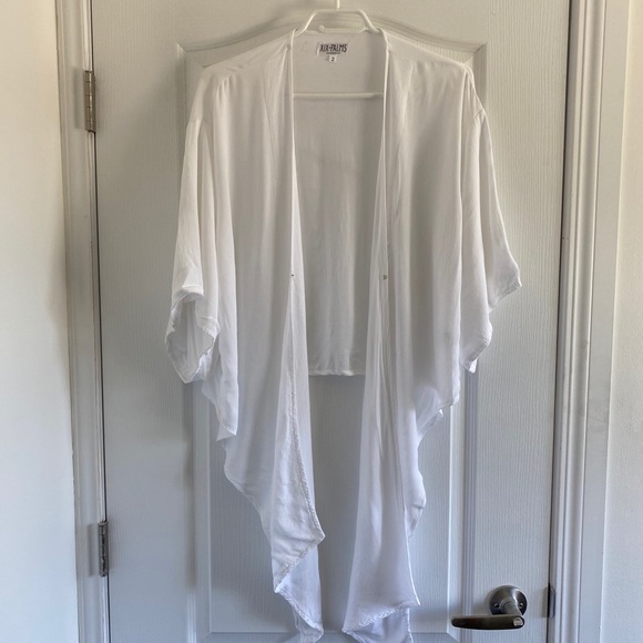 XIX Palms: White Sands Kimono tie top - Picture 4 of 4